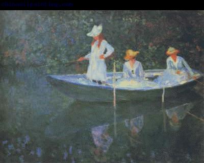 Claude Monet In the Norvegienne